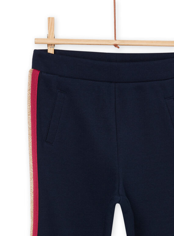 Moltonhose mit Glitzerstreifen PAMUPANT1 / 22W901R1PANC243
