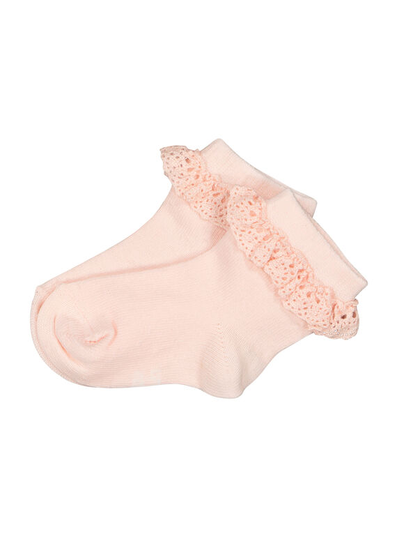 Socken mit Rüschen für Babys Mädchen FYIPOCHO1 / 19SI09Y1SOQ307