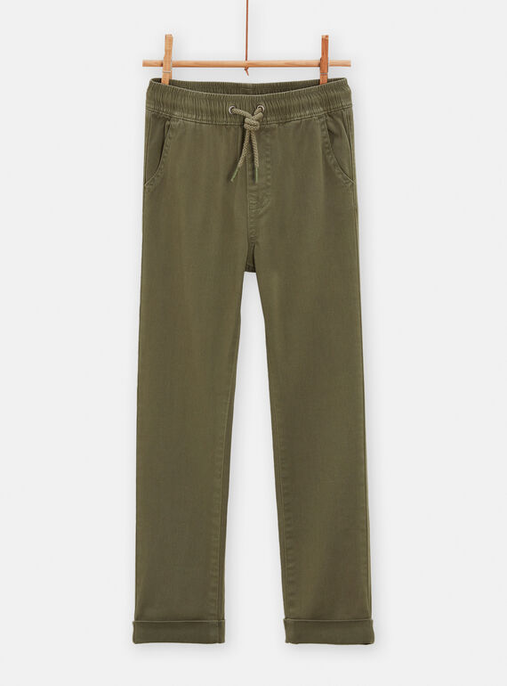 Jungen-Hose in Khaki TOCRIPAN2 / 24S902L2PAN609