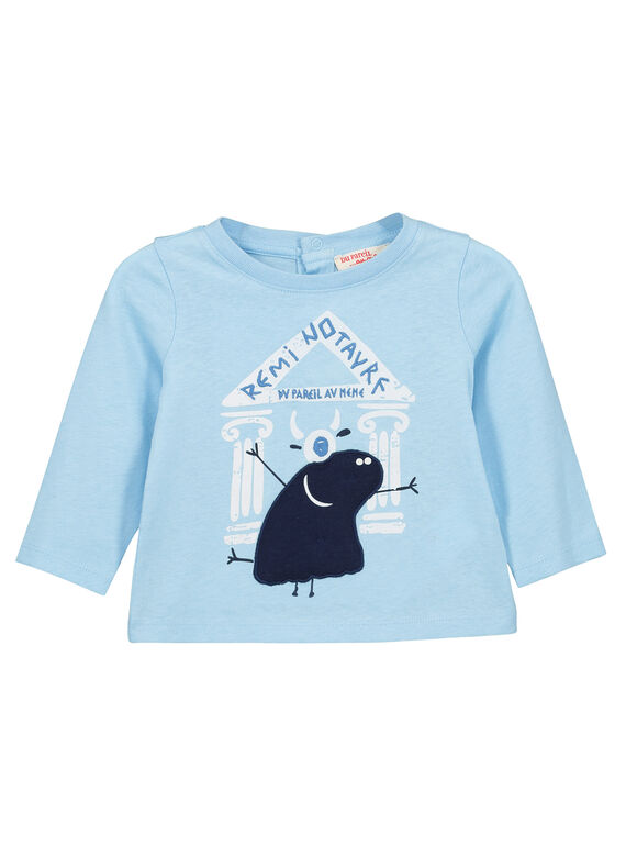 Langärmeliges Baby-T-Shirt für Jungen FUNETEE1 / 19SG10B1TML020