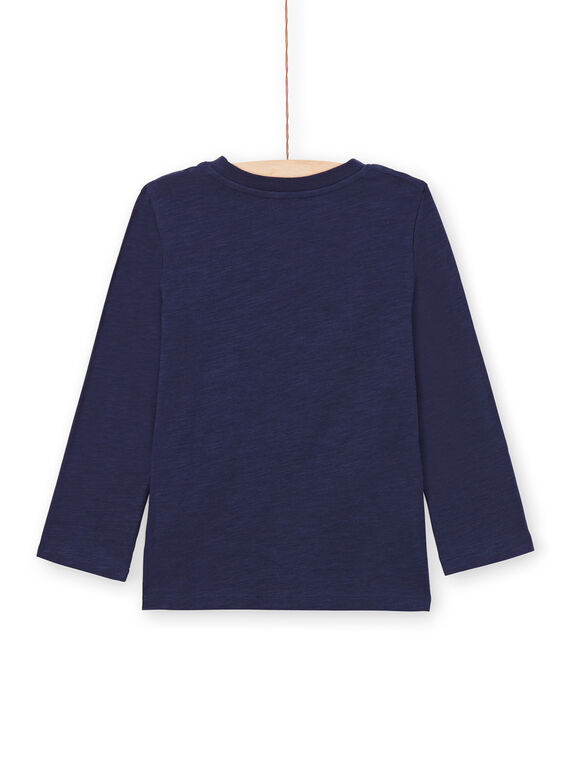 Jungen-T-Shirt in Marineblau MOMIXTEE5 / 21W902J4TML717