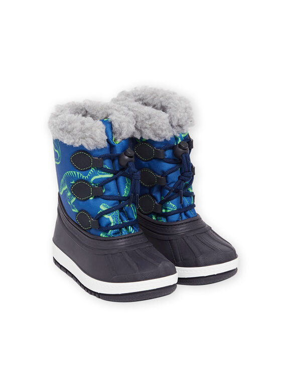 Gefütterte Bergschuhe mit Schnürsenkeln Kind Junge MOMONTDINO / 21XK3692D3N070