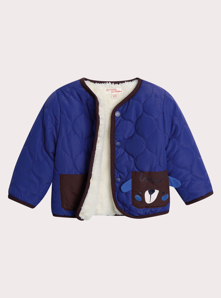 Blue KIDS CARDIGAN XUBLUGIL / 25WG10N1GILC231