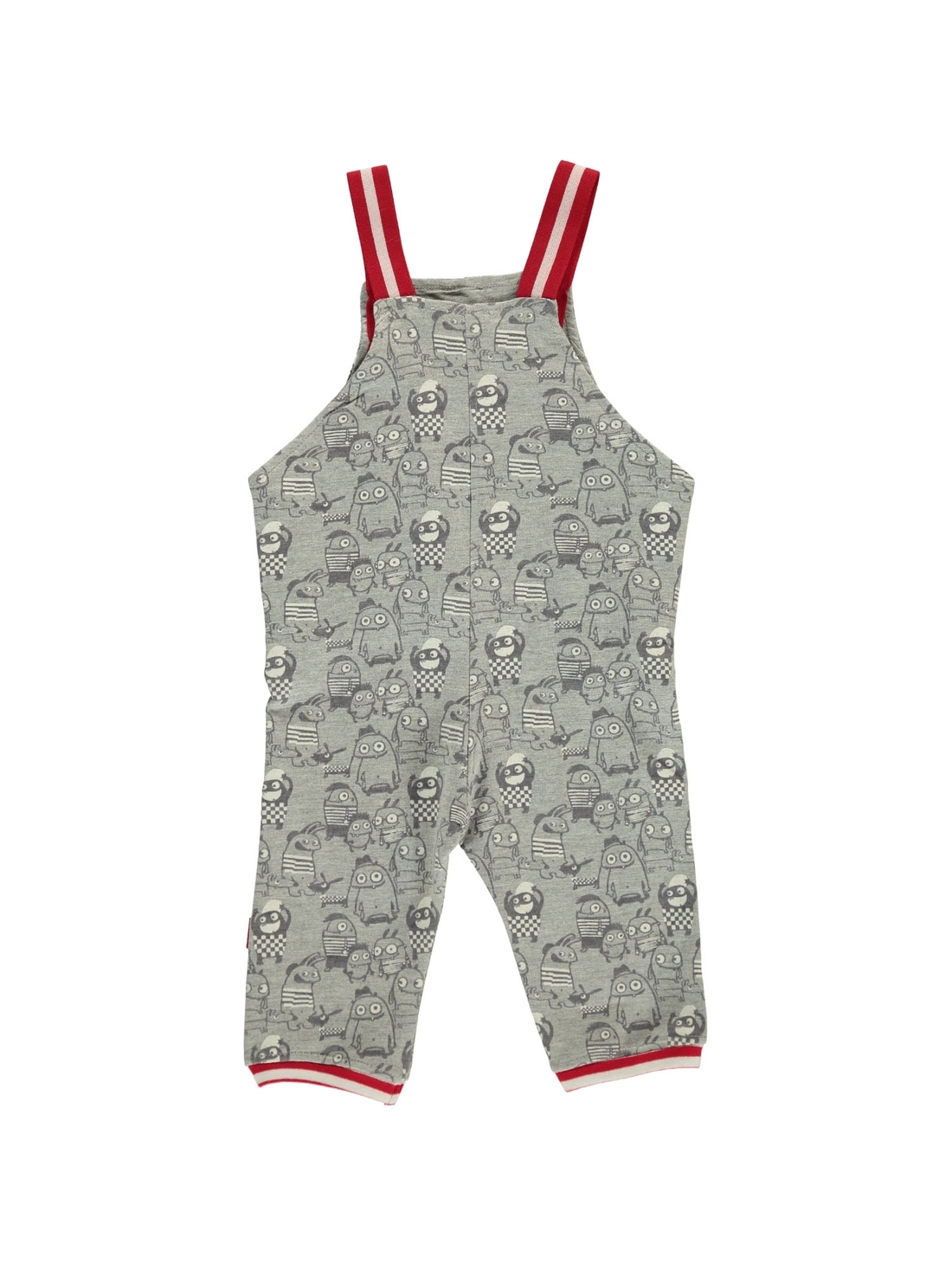 Baby boys' fleece dungarees